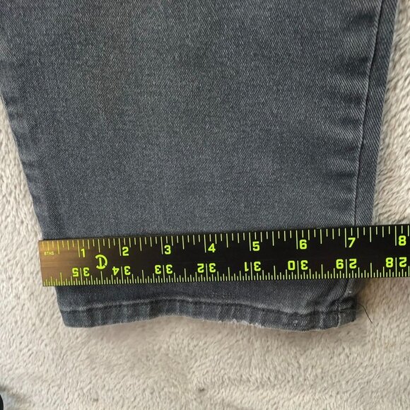 Lee Mens Jeans Size 31x28 Measured Straight Leg Gray Classic Denim Casual Travel - Picture 11 of 16
